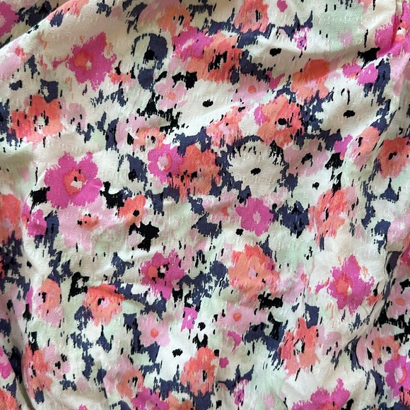 Universal Thread One Shoulder Floral Print Top - Picture 9 of 9